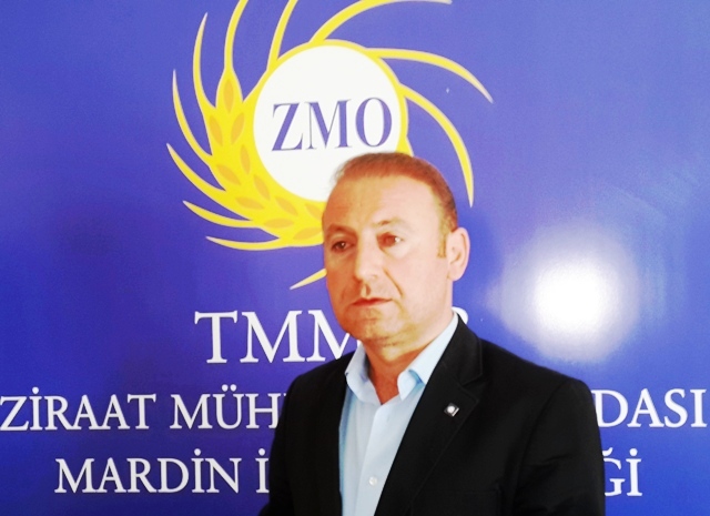 Ziraat Mühendisleri Mardin Şube Başkanı Mehmet Ali Dündar, Artuklu Üniveristesi’ne