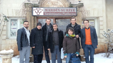 Mardin-Suriye Yardımlaşma Platformuna destek ziyareti