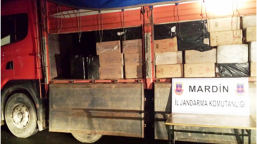 135 bin paket kaçak sigara yakalandı