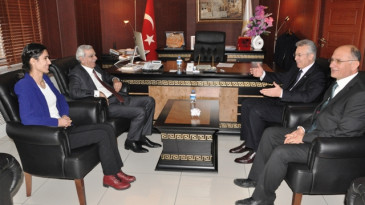 Vali Taşkesen’den Başkan Türk’e ziyaret
