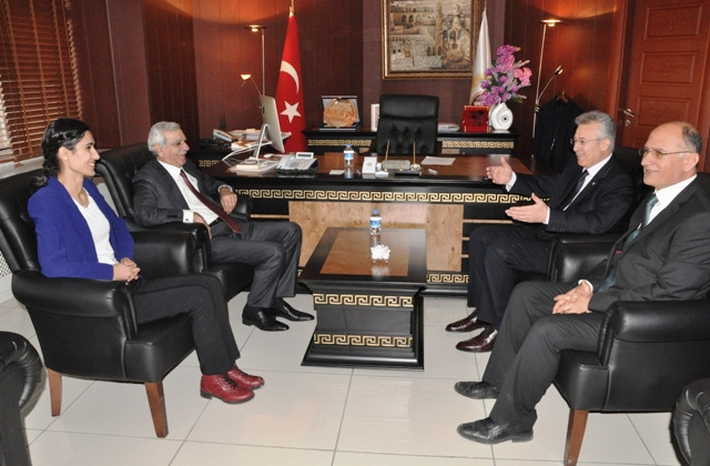 Vali Taşkesen’den Başkan Türk’e ziyaret