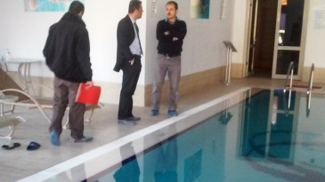 Kapalı yüzme havuzları denetlendi