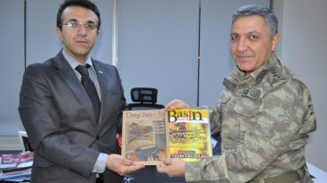 Alay Komutanı Karsavuran’dan Basın İlan Kurumuna ziyaret
