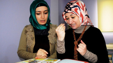 İşaret diliyle Kur’an-ı Kerim’i hatmettiler