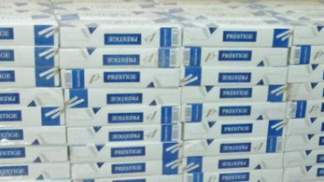 Kaçak Sigara yakalandı