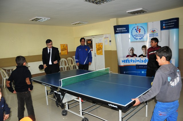 Gençlik ve Spor Bakanlığınca çözüm sürecinde Mardin'de hayata geçirilen projeler,