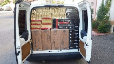 Polisten kaçak sigara operasyonu