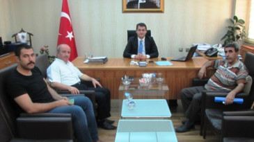 Kaymakam Öztürk’ten Yeşilay’a tam destek