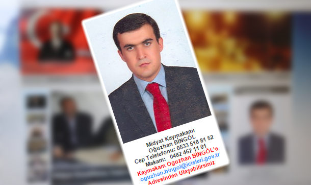 Kaymakamdan örnek davranış