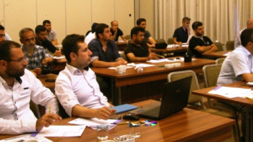 Gazetecilerin eğitim programı sona erdi