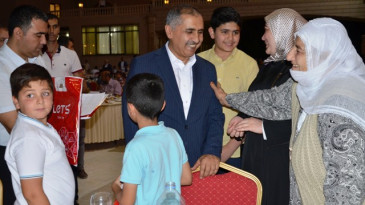 Şehit yakınları, gazi ve korucu aileleri iftarda buluştu