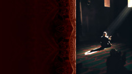 İtikaf için camiye kapandılar