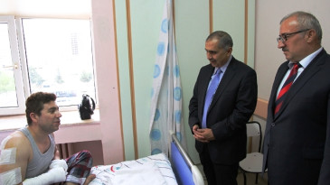 Vali Koçak’tan yaralanan polise ziyaret