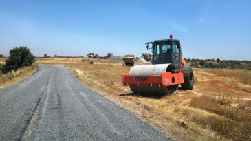 Belediye 70 km yolun yapımını tamamladı