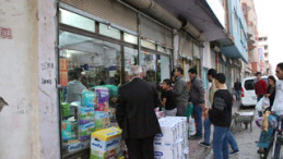 Nusaybin’de halk marketlere akın etti