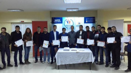 Genç girişimcilere sertifikaları verildi