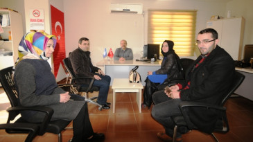 AK Partili gençlerden AA’ya ziyaret