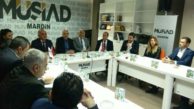 Müsiad Mardin Şubesi İşkur, Zümrüt Fuarcılık ve Margiad’ı ağırladı