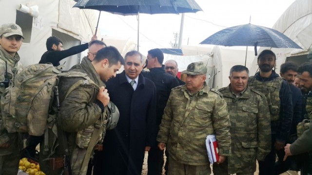 Vali Koçak’tan Nusaybin’deki güvenlik güçlerine ziyaret