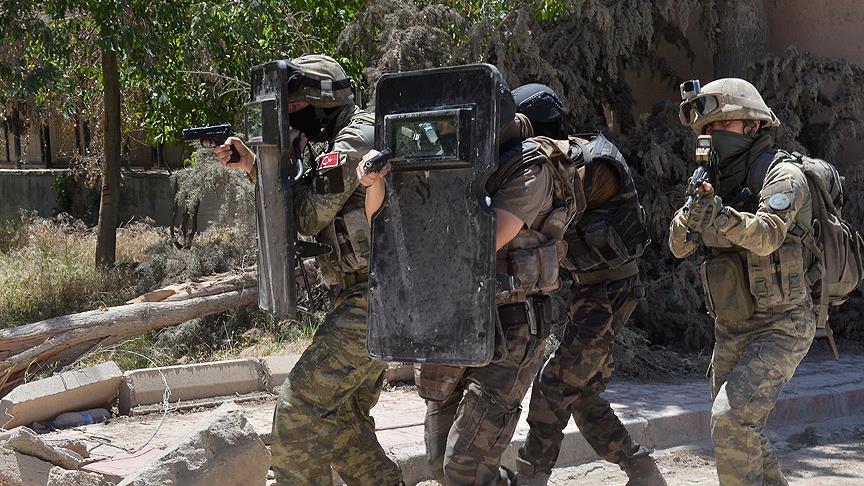 Nusaybin ilçesinde terör örgütü PKK’ya yönelik 14 Mart’ta başlatılan “Atmaca-