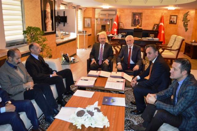 Mardin’de 18 Ekimde yapılacak 18.Ulusal Turizm Kongresi Protokolü taraflar arasında