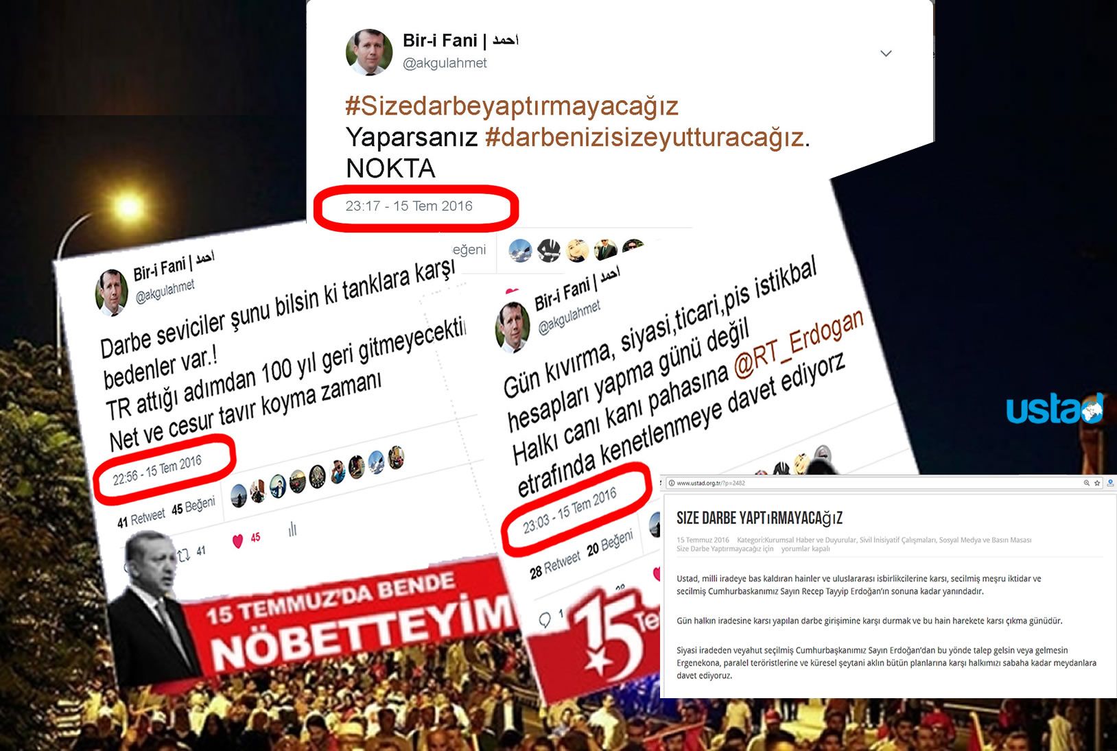 15 Temmuz Tahribatını Milletin Öz Değerleriyle Onarmak Cumhuriyet tarihinin en