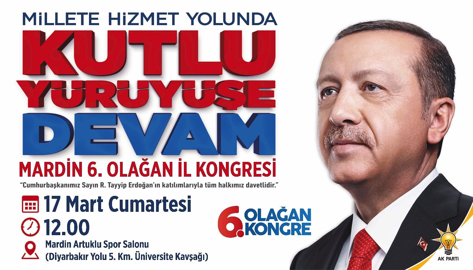 Cumhurbaşkanı ve AK Parti Genel Başkanı Recep Tayyip Erdoğan, 17