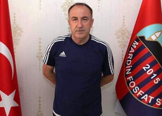 TFF 3. Lig ekiplerinden Mardin Fosfat sporun teknik direktörü Cevdet