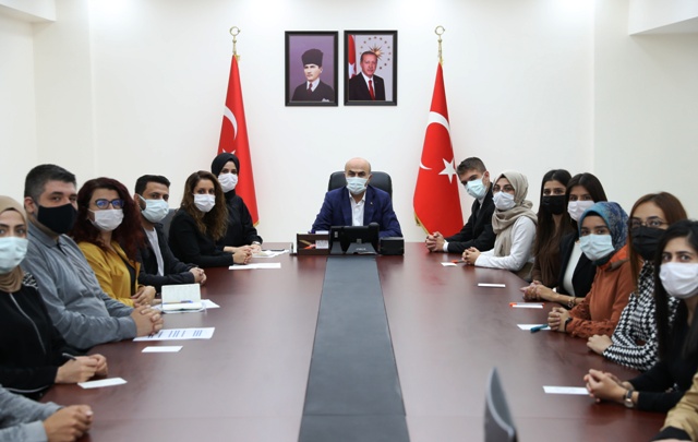 MBB Gençlik Merkezinden Vali Demirtaş’a Ziyaret