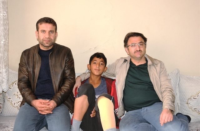 14 yaşındaki Rıfat protez bacağa kavuştu