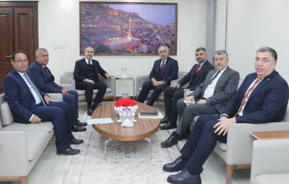 Bakan Yardımcısı Mehmet Hadi  Tunç’tan Mardin Valiliğine Ziyaret