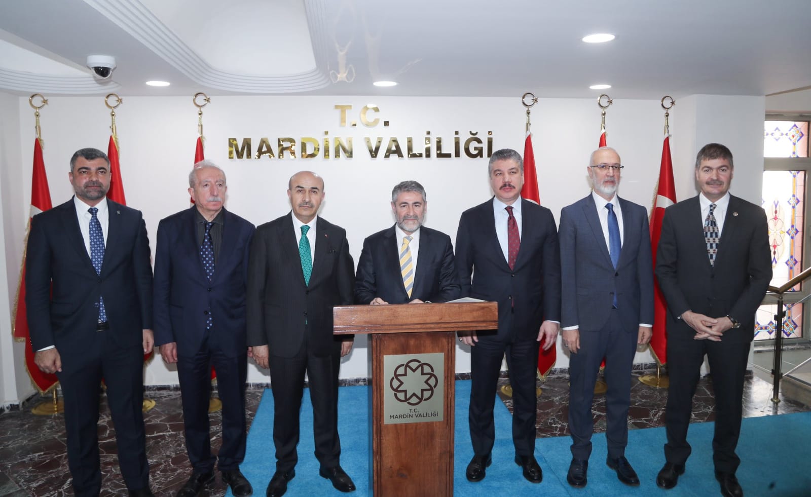 (Video)-Hazine Ve Maliye Bakanı Nureddin Nebati Mardin’de