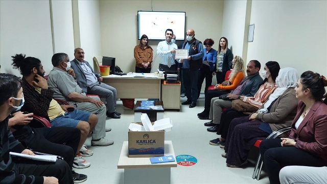 Kızıltepe’de diyabet hastalarına eğitim