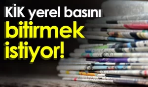 Türkiye genelinde yerel gazeteleri ayakta tutan Kamu ihale ilanlarının Basın
