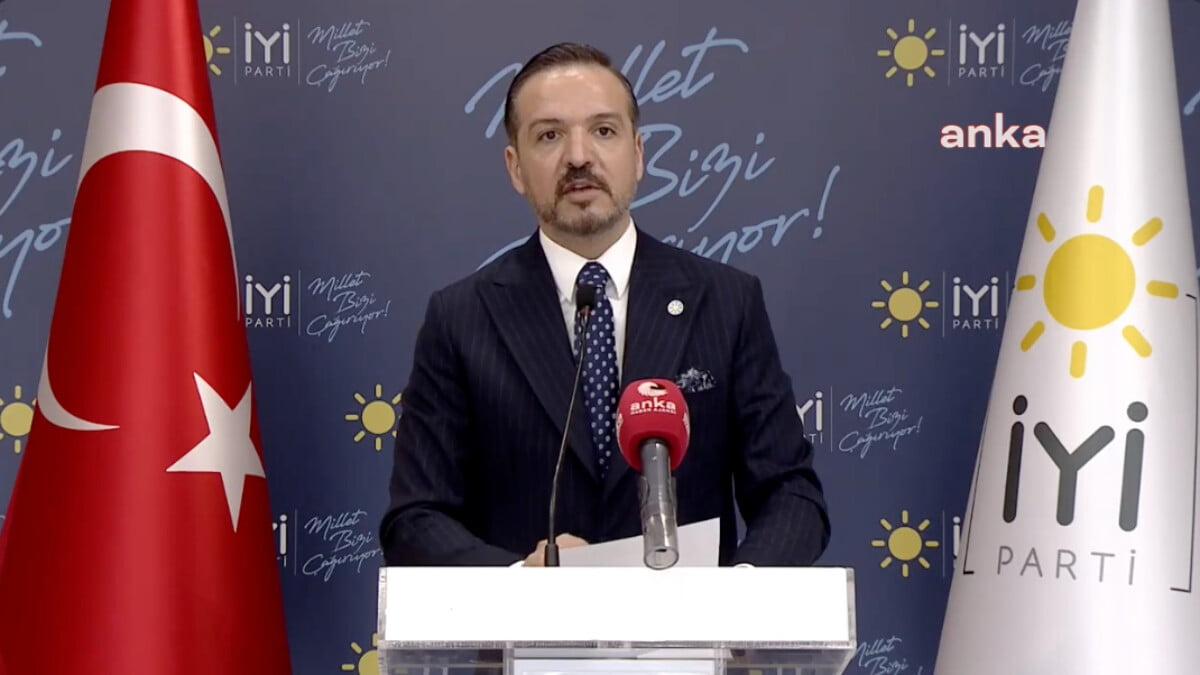İyi Parti Sözcüsü Kürşad Zorlu, Cumhurbaşkanı Recep Tayyip Erdoğan’ın adaylığına