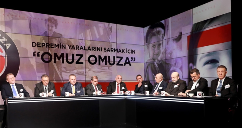 Futbol ailesinin depremzedeler için düzenlediği “Omuz Omuza” kampanyasında 845,7 milyon liralık yardım toplandı