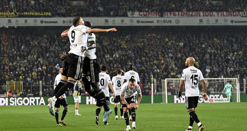 Beşiktaş, Kadıköy’den zaferle döndü