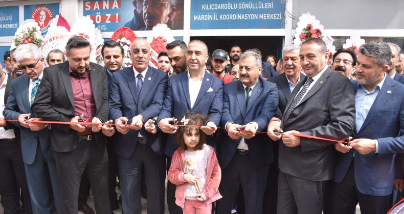 Kılıçdaroğlu Gönüllüleri, Mardin İl Koordinasyon Merkezi açıldı