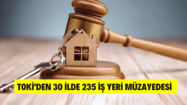TOKİ 30 İlde 235 İş Yeri satacak