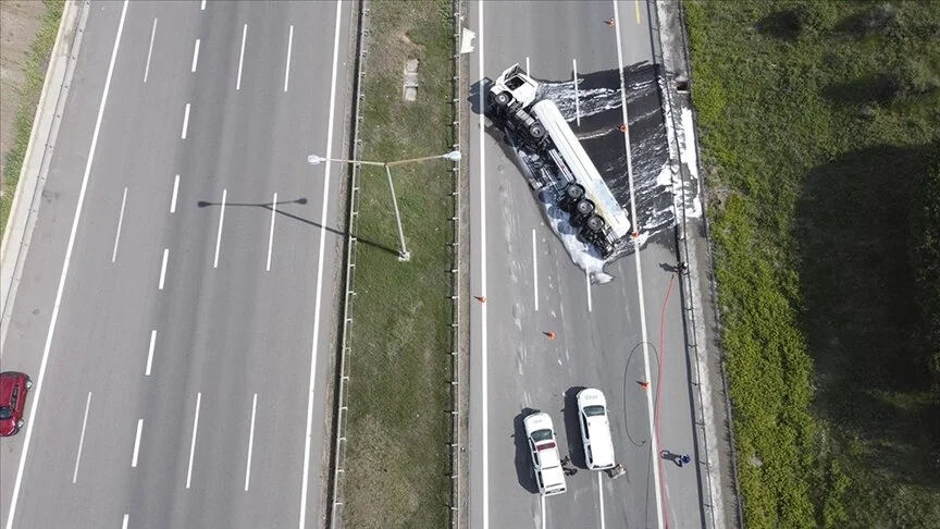 Türkiye’de geçen yıl meydana gelen trafik kazası sayısı, 2021 yılına