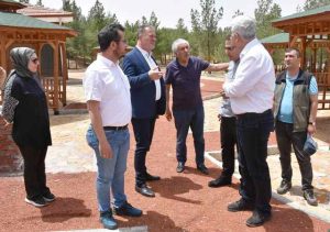 TÜRKİYE’nin en modern dinlenme tesisi, “Kasımiye Millet Ormanı” Mardin’de kuruluyor.