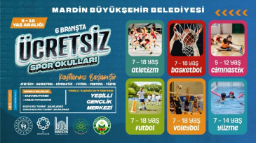 Ücretsiz Yaz Spor Okullarına Kayıtlar Devam Ediyor