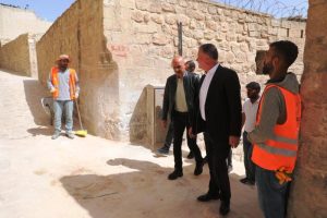 MARDİN’in tarihi sokaklarında, Artuklu Belediyesi tarafından ‘Sağlıklaştırma’ çalışmaları yapılıyor. Kadim