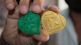 El işçiliği ile üretilen Hint takıları iç piyasada rağbet görüyor