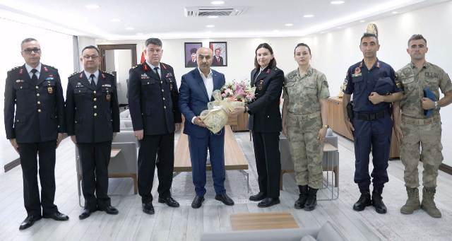 MARDİN Valisi Mahmut Demirtaş, İl Jandarma Komutanı Tuğgeneral İdris Tataroğlu