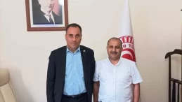 Mardin Kızılay başkanı Deniz’den Milletvekili Adak’a Ziyaret