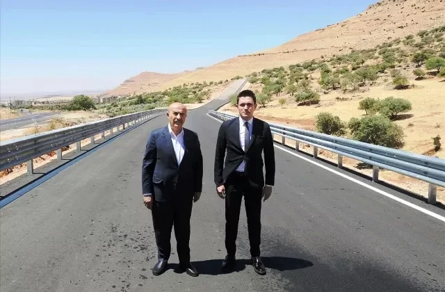 Derik ilçesinde yapılan kaçış rampası tamamlandı