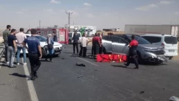 2 otomobilin çarpışması sonucu 7 kişi yaralandı