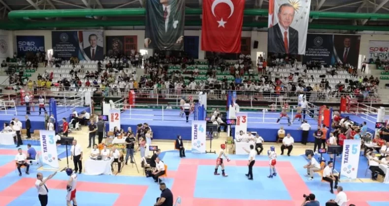 Mardin’de düzenlenen Türkiye Kick Boks Şampiyonası sona erdi… Mardin dev organizasyona ev sahipliği yaptı