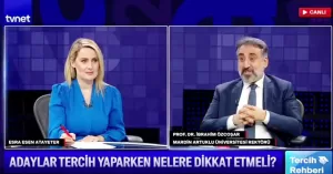 MARDİN Artuklu Üniversitesinin Rektörü Prof. Dr. İbrahim Özcoşar, TVNET Televizyonunun